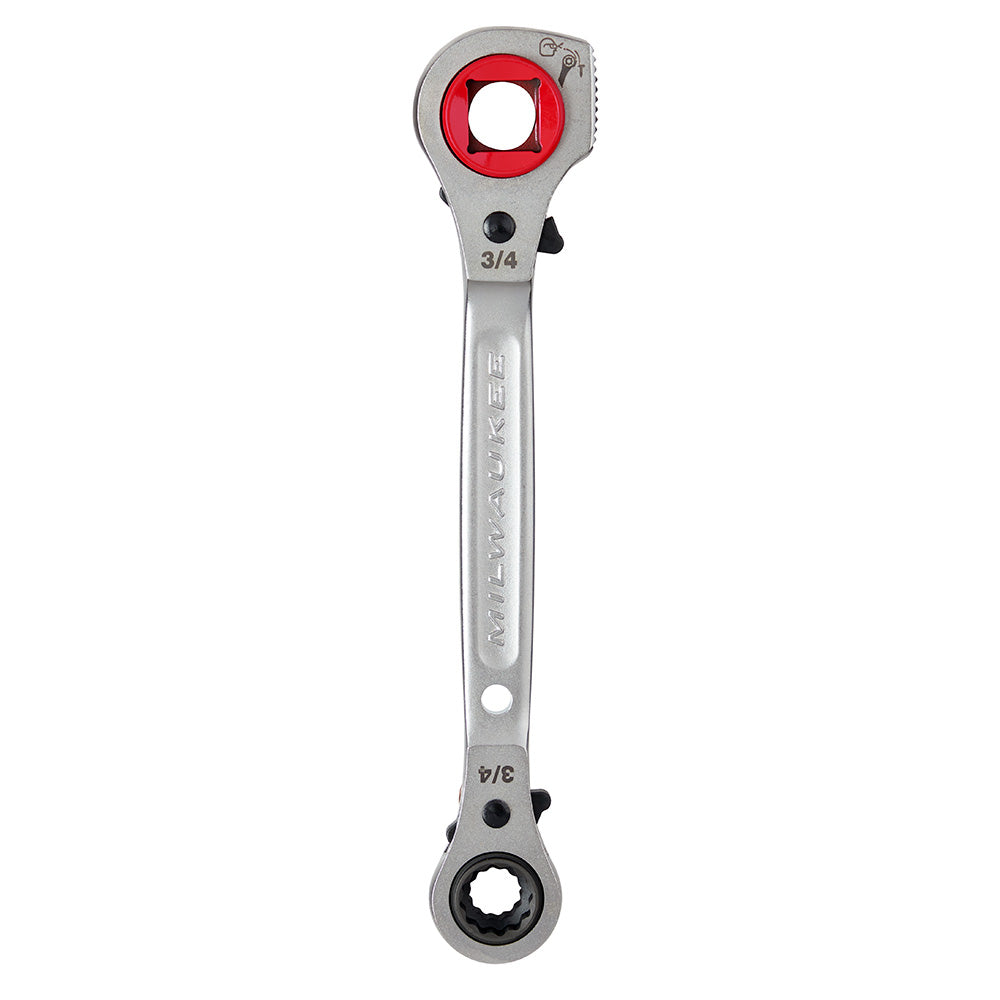 Milwaukee  48-22-9216M Lineman's 5in1 Racheting Wrench w/ Milled Face - 2