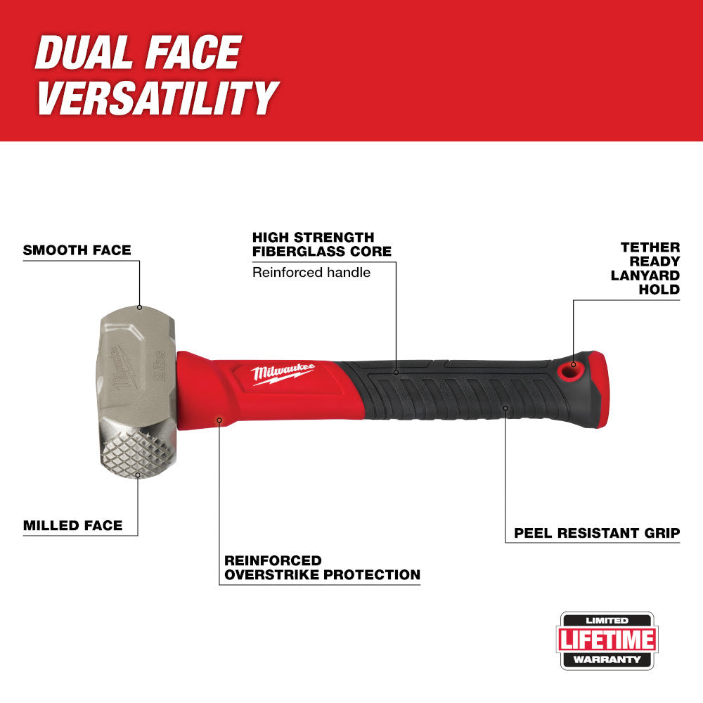 Milwaukee 48-22-9311 2lb Fiberglass Drilling Hammer