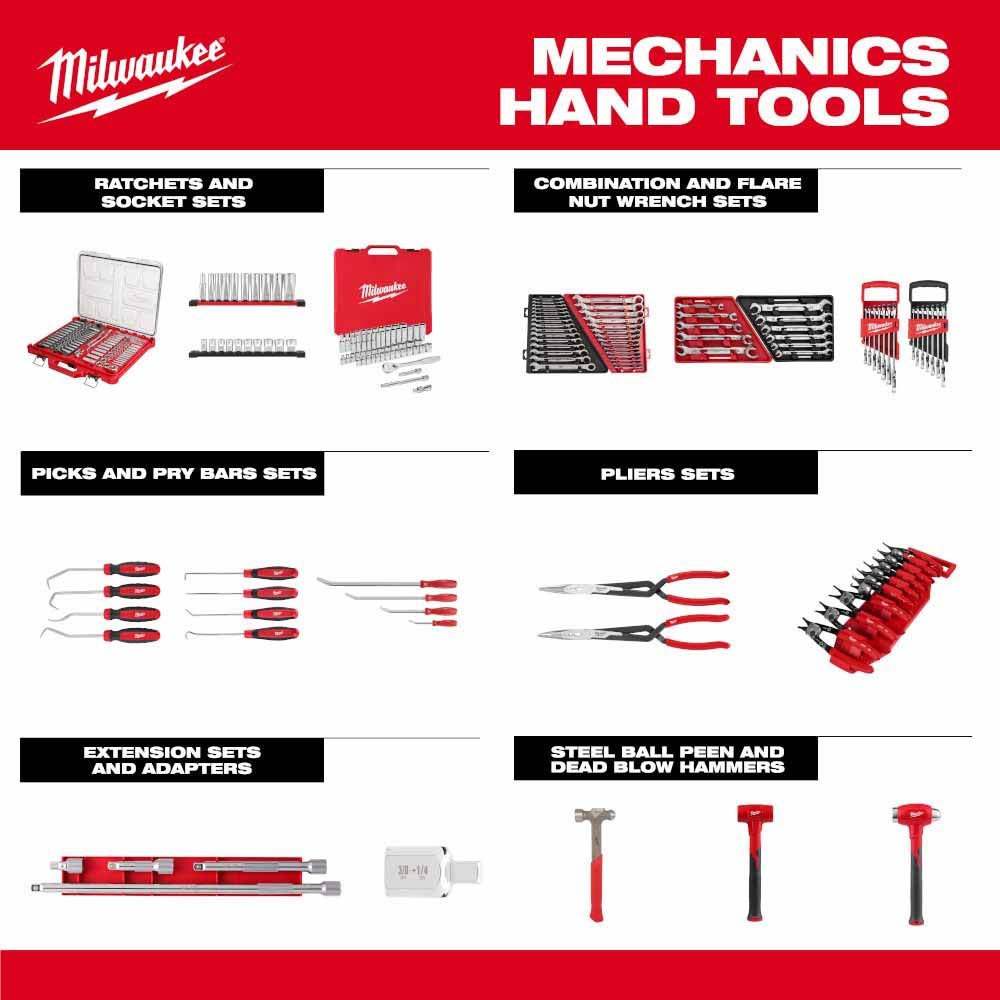 Milwaukee 48-22-9485T 30pc Metric & SAE Combination Wrench Trays - 7