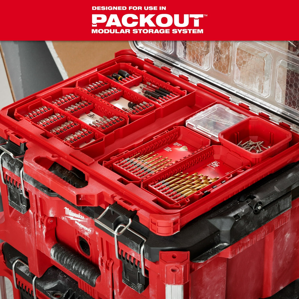 Milwaukee 48-32-9921 Customizable Medium Case for Impact Driver Accessories