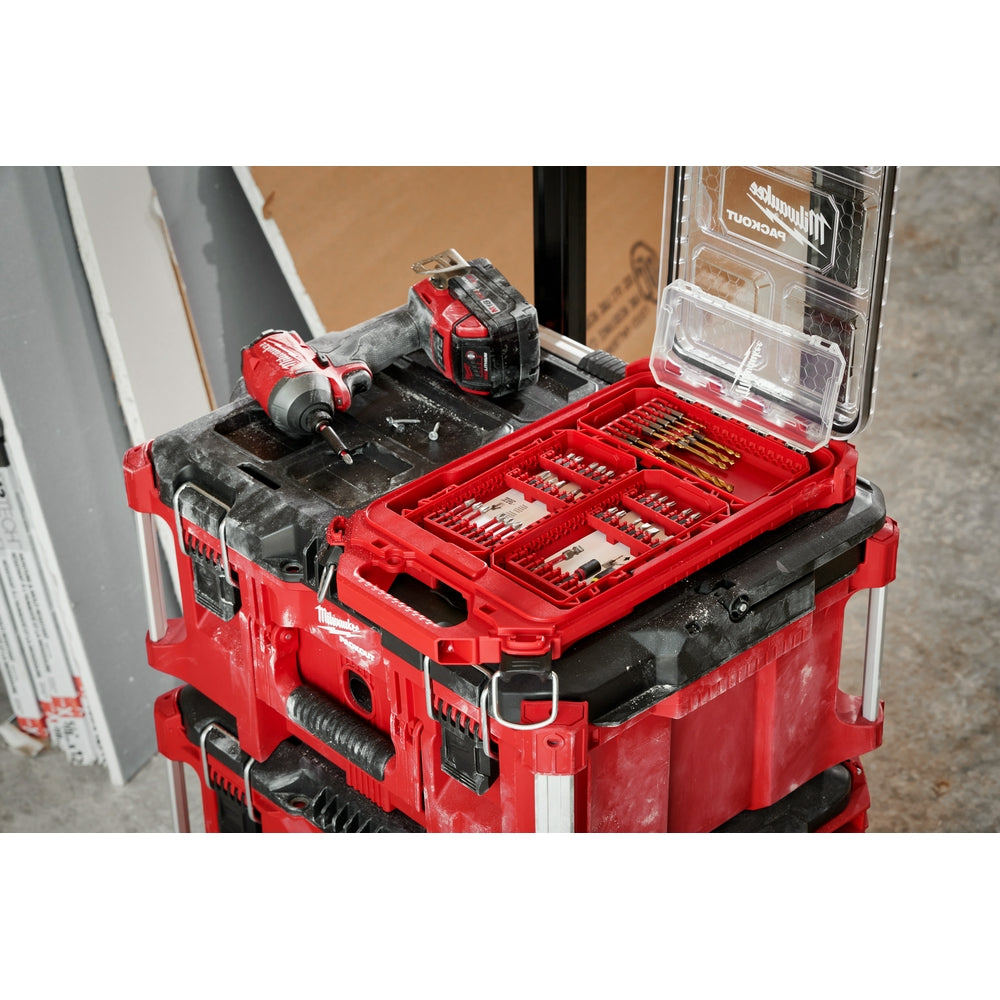 Milwaukee 48-32-9921 Customizable Medium Case for Impact Driver Accessories