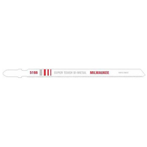 Milwaukee 48-42-5166 5-1/4" X 24 TPI, Bi-Metal Jig Saw Blades, 5-Pack