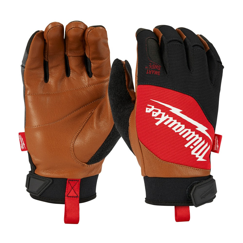 Milwaukee 48-73-0021 Leather Performance Gloves - Medium