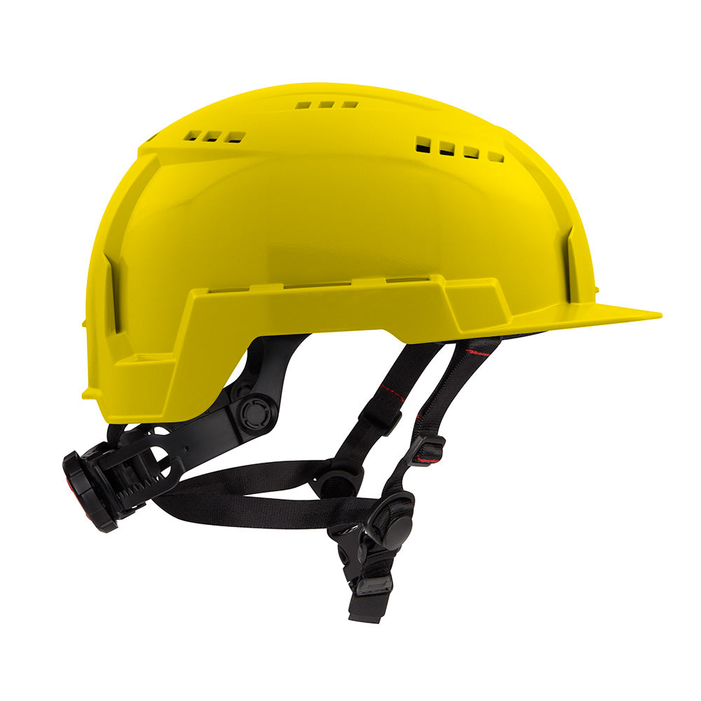 Milwaukee 48-73-1322 BOLT Yellow Front Brim Safety Helmet (USA) - Type 2, Class C, Vented - 6