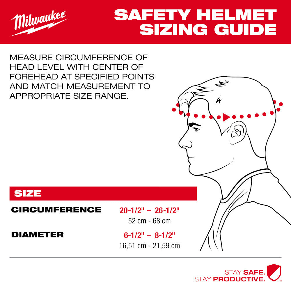 Milwaukee 48-73-1371 BOLT Green Front Brim Safety Helmet with IMPACT ARMOR Liner (USA) - Type 2, Class E