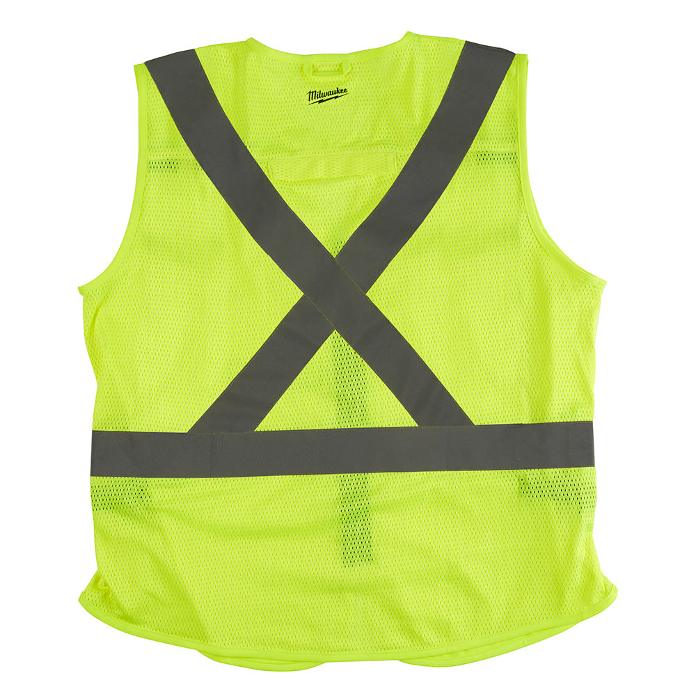 Milwaukee 48-73-5071 High Visibility Orange Safety Vest - S/M (CSA) - 2