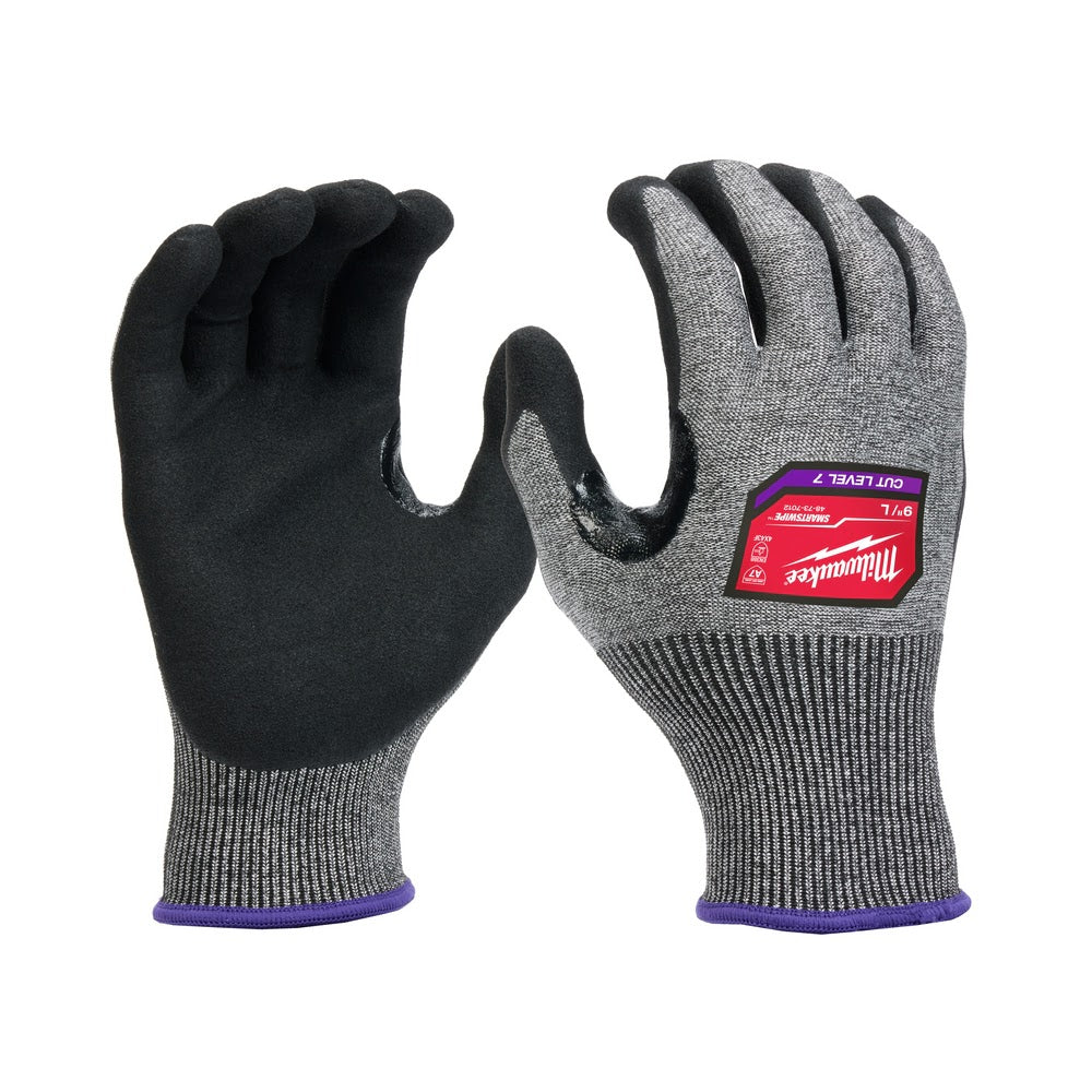 Milwaukee 48-73-7012 Cut Level 7 High-Dexterity Nitrile Dipped Gloves - L