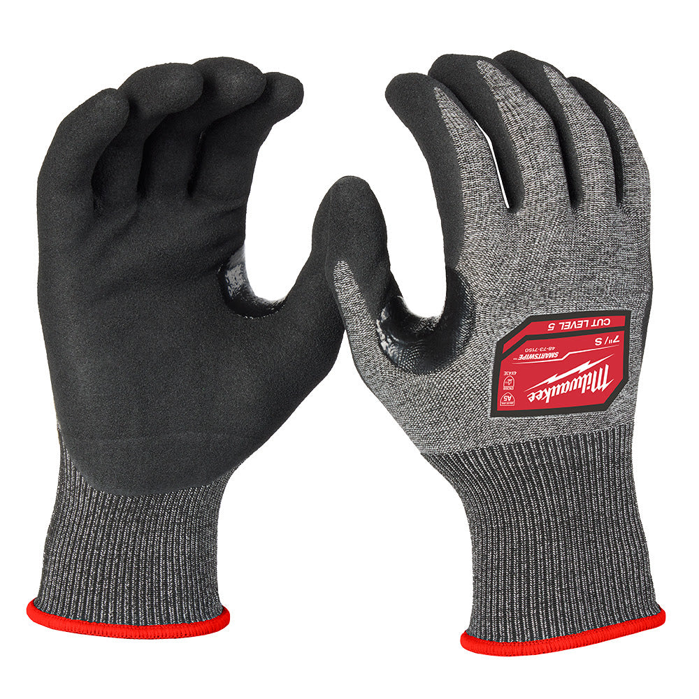 Milwaukee 48-73-7150 Cut Level 5 High-Dexterity Nitrile Dipped Gloves - S