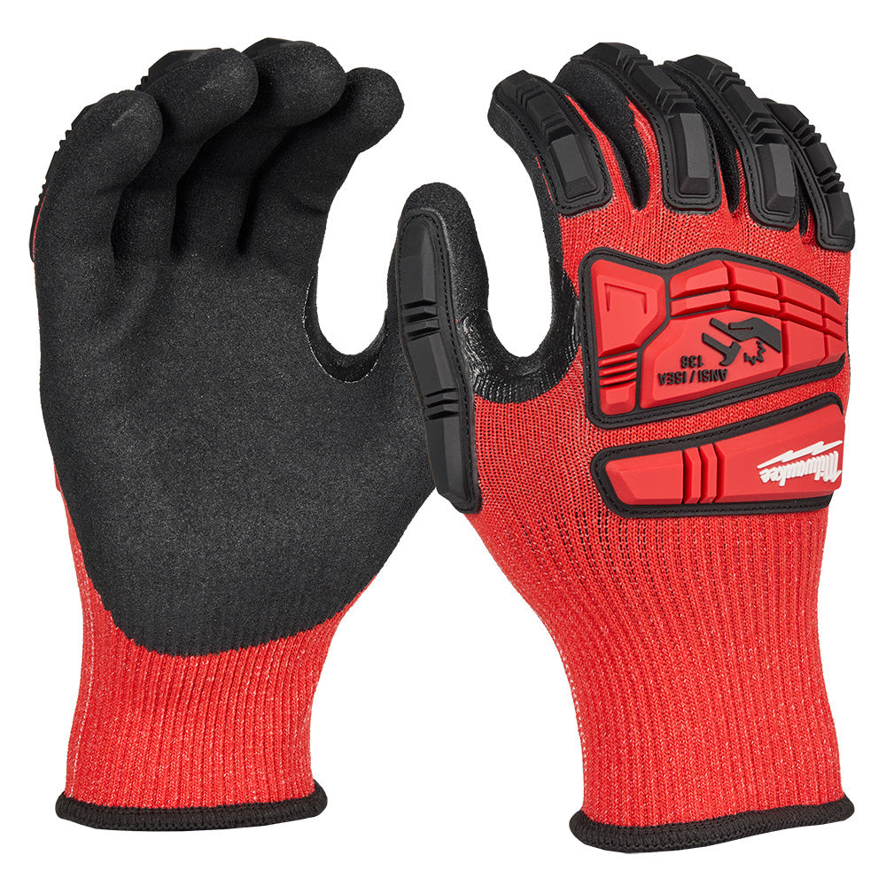 Milwaukee 48-73-8130 Impact Cut 3 Nitrile Dip Glove - S - 7