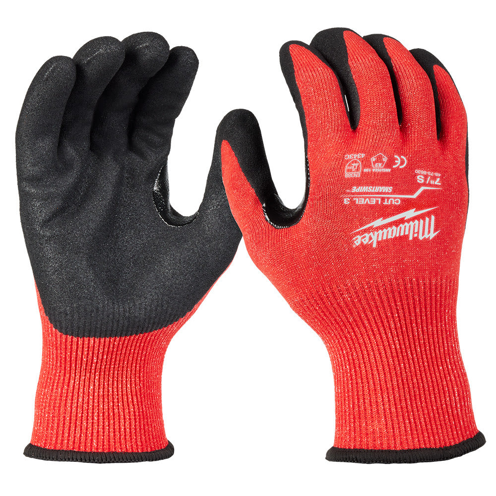 Milwaukee 48-73-8630E Cut Level 3 Nitrile Dipped Gloves - S