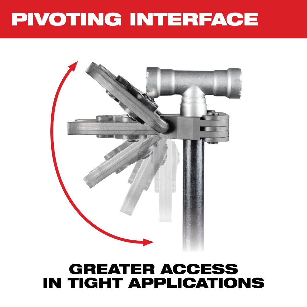 Milwaukee 49-16-2650BX 1/2" IPS-P Pivoting Press Ring for M18 & M12 FORCE LOGIC Press Tools