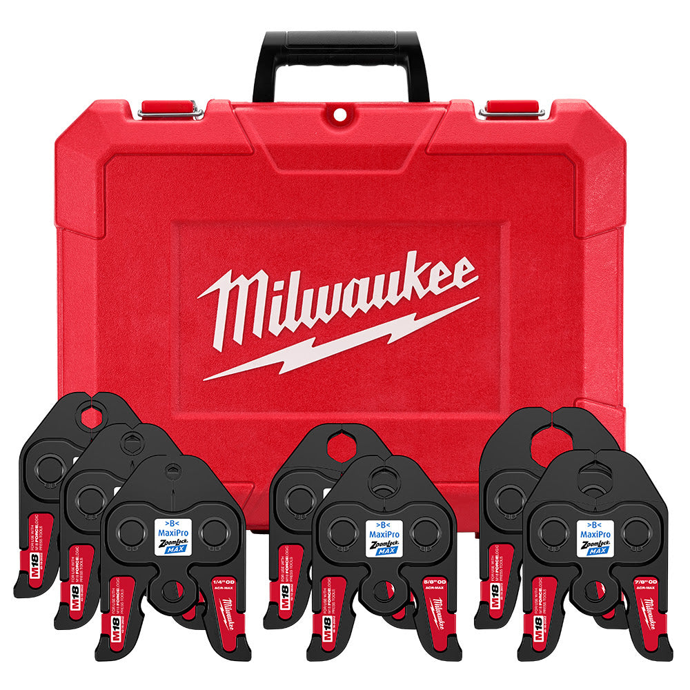 Milwaukee 49-16-2662Z 1/4"- 1-1/8" ZoomLock MAX Press Jaw Kit for M18 FORCE LOGIC Press Tools