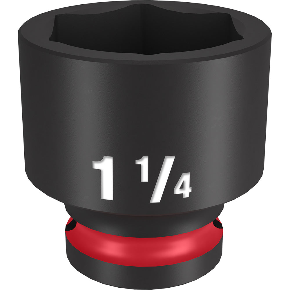 Milwaukee 49-66-6214 SHOCKWAVE Impact Duty™  1/2"Drive 1-1/4" Standard 6 Point Socket