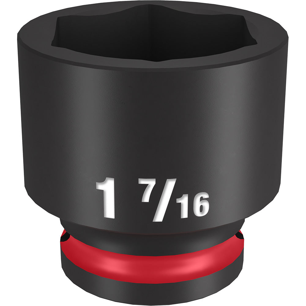 Milwaukee 49-66-6217 SHOCKWAVE Impact Duty™  1/2"Drive 1-7/16" Standard 6 Point Socket