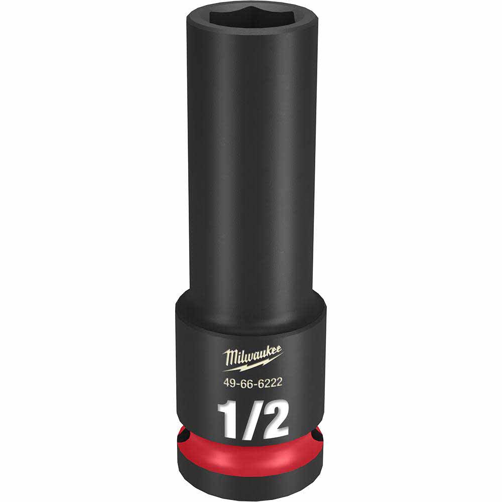 Milwaukee 49-66-6222 SHOCKWAVE Impact Duty™  1/2"Drive 1/2" Deep 6 Point Socket