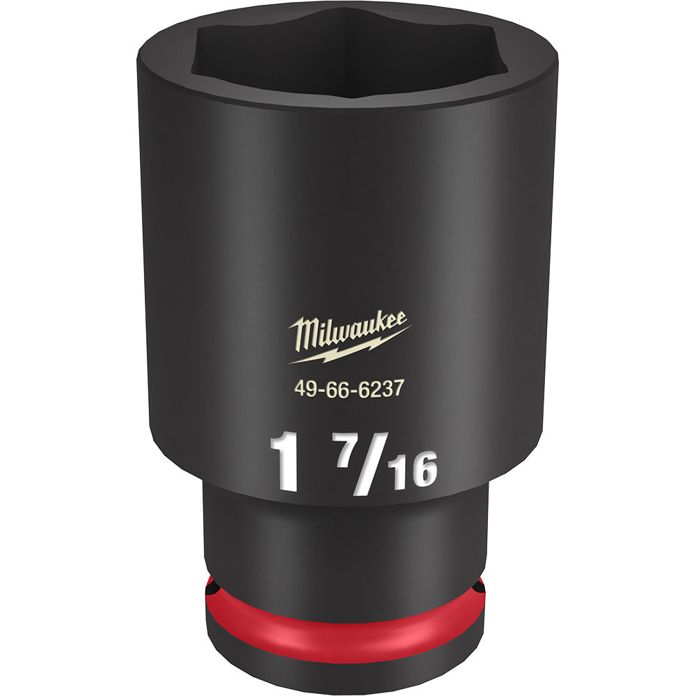 Milwaukee 49-66-6237 SHOCKWAVE Impact Duty™  1/2"Drive 1-7/16" Deep 6 Point Socket