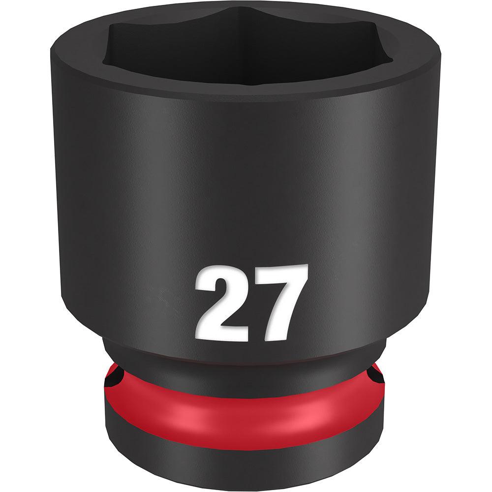 Milwaukee 49-66-6259 SHOCKWAVE Impact Duty™  1/2"Drive 27MM  Standard 6 Point Socket