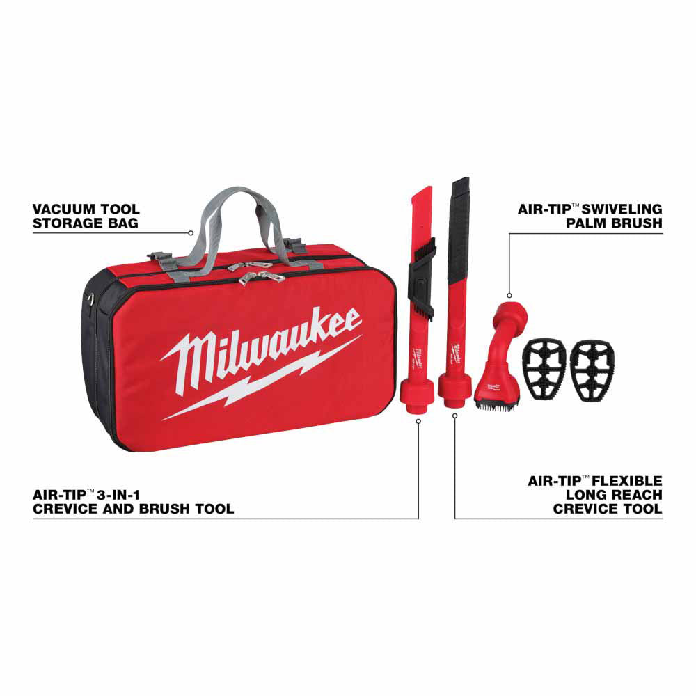 Milwaukee 49-90-2019A AIR-TIP 3-Piece Automotive Vacuum Tool Kit - 2