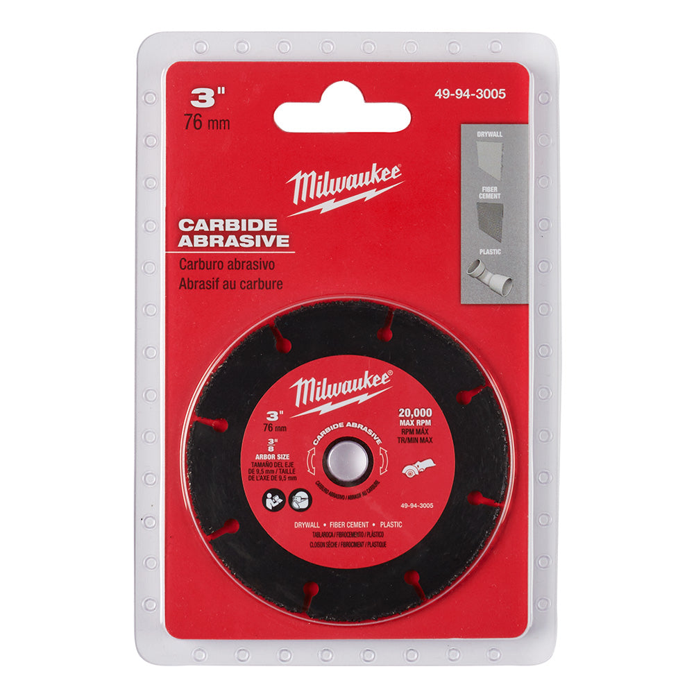 Milwaukee 49-94-3005 3" Carbide Abrasive Blade - 2