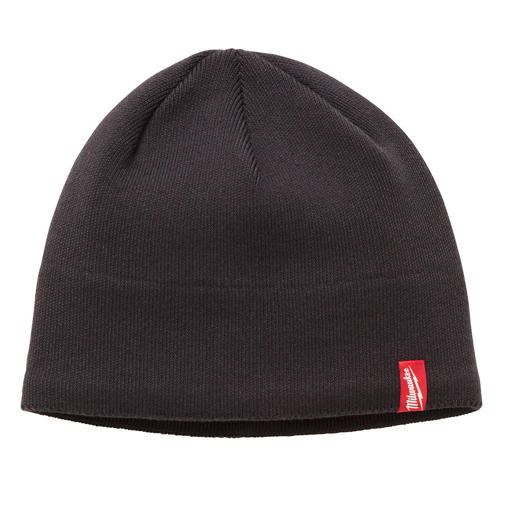 Milwaukee 502G Fleece Lined Knit Beanie Hat - Gray