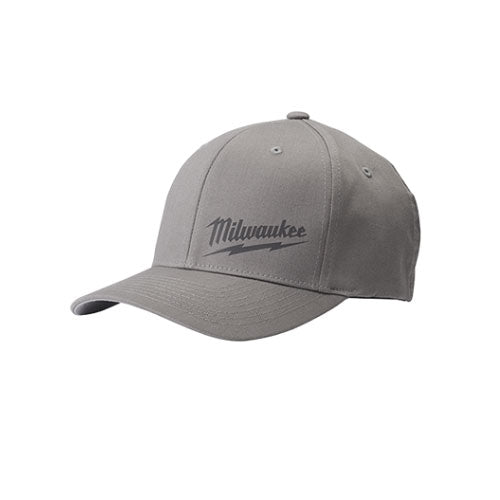 Milwaukee 504G-LXL FLEXFIT Fittted Hat - Gray, L-XL