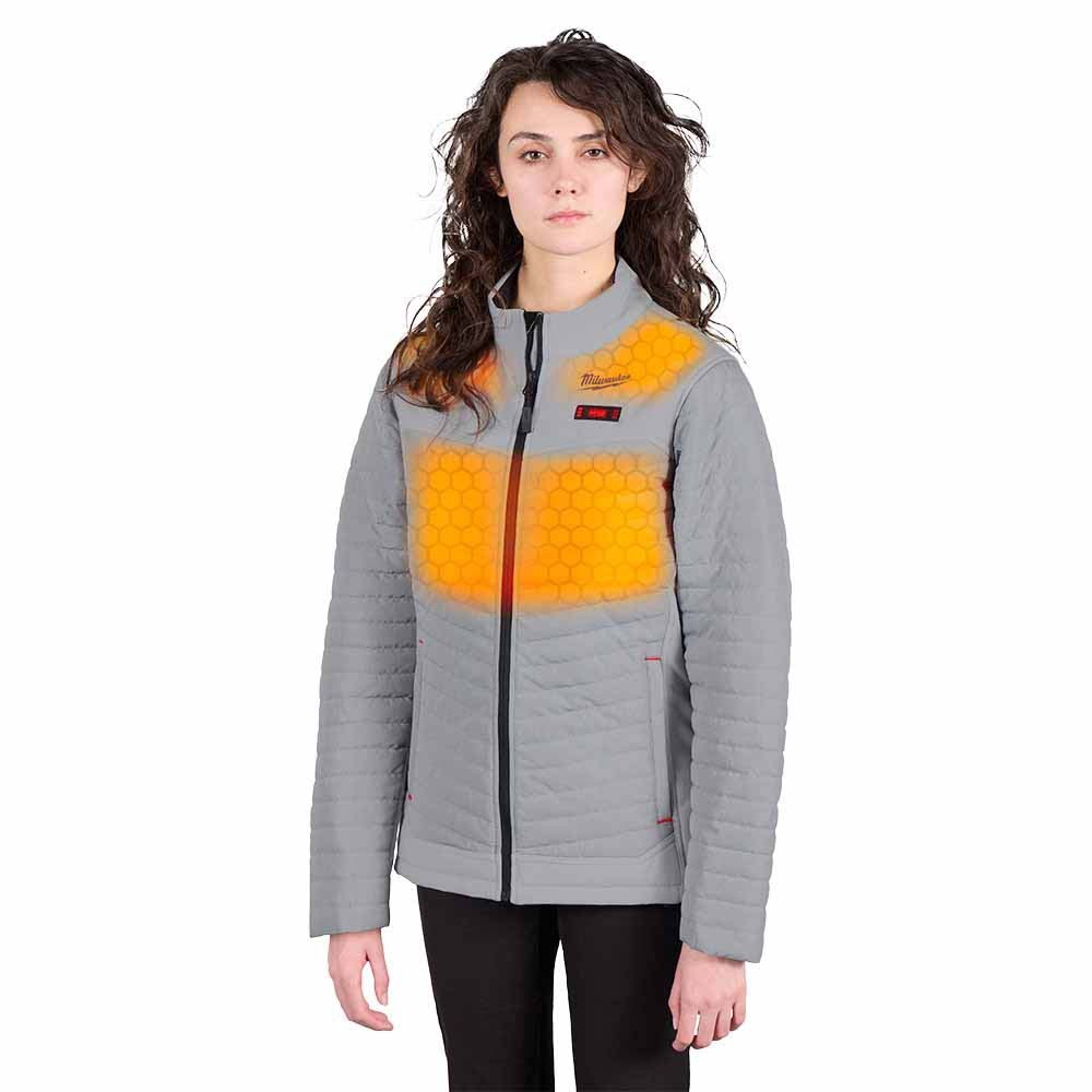 Milwaukee F102G-21 M12 Women's Gray Axis Jacket Kit