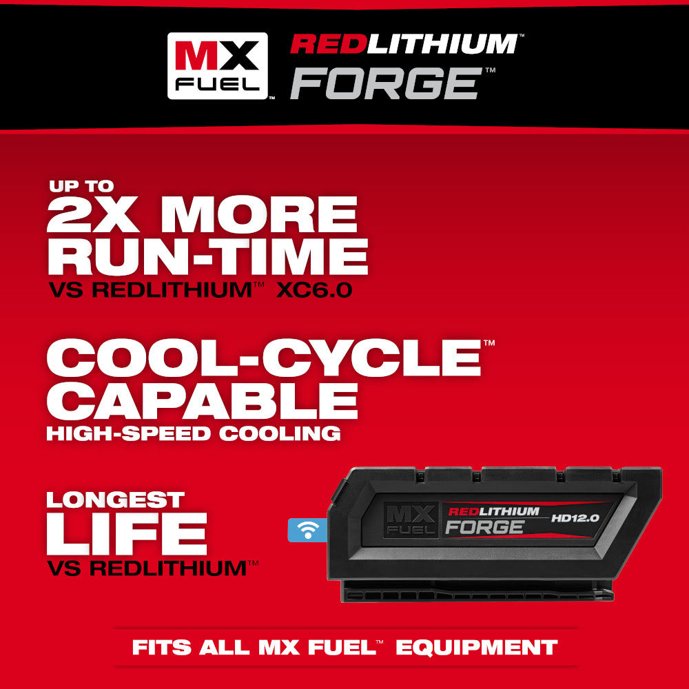 Milwaukee MXFHD812 MX FUEL  REDLITHIUM FORGE HD12.0 Battery Pack - 2