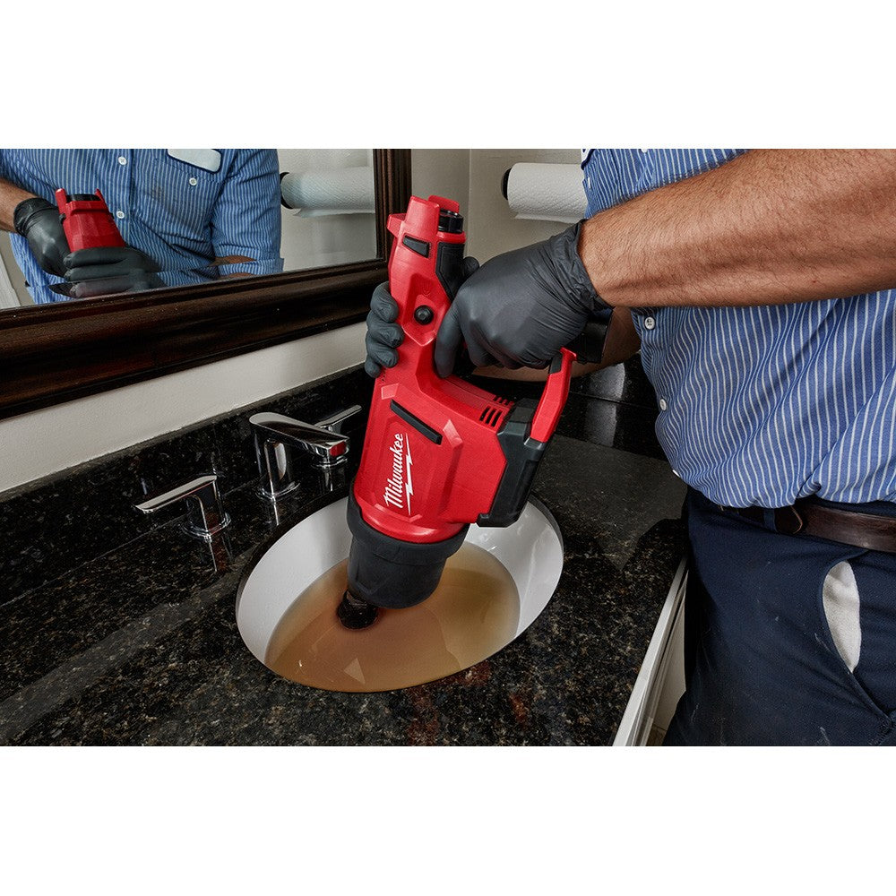 Milwaukee 2572A-21 M12 AIRSNAKE Drain Cleaning Air Gun Kit-A